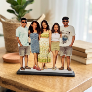 Customized Family Photo Cutout Standy