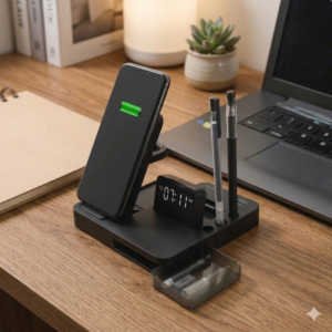 Customized Fuzo Wireless Charger with 7 in 1 Gadget