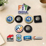 Customized MDF Cutout Badge 2 inch