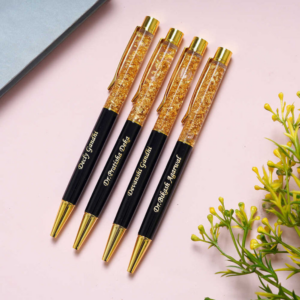 Customized Metal Gold Flake Pen