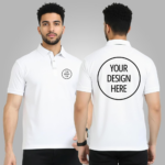 Customized Polo White T-Shirt