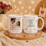 Customized White Ceramic Photo Mug