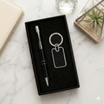 Premium Metal Pen Keychain Combo