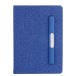 Customized A5 Premium Notebook with Pen Slot & Phone Stand