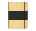 Customized Premium Bamboo Dual Colour Elastic Diary