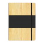 Customized Premium Bamboo Dual Colour Elastic Diary