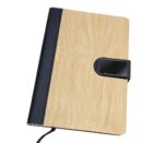 Customized Premium Bamboo With Leaher Magnet Lock Diary