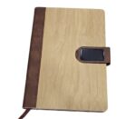 Customized Premium Bamboo With Leaher Magnet Lock Diary