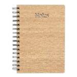 Customized Premium Wooden Spiral Notebook Diary