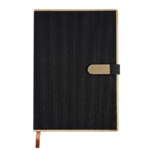 Customized PU Leather Magnet Corporate Diary Notebook