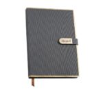 Customized PU Leather Magnet Corporate Diary Notebook