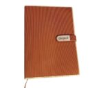 Customized PU Leather Magnet Corporate Diary Notebook