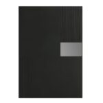 Customized PU Leather Metal Strip Diary
