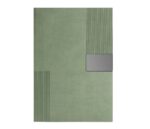Customized PU Leather Metal Strip Diary