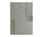 Customized PU Leather Metal Strip Diary