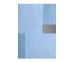 Customized PU Leather Metal Strip Diary