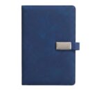 Customized PU Leather Metal Strip with Magnet Diary