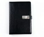 Customized PU Leather Metal Strip with Magnet Diary