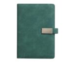 Customized PU Leather Metal Strip with Magnet Diary