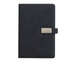 Customized PU Leather Metal Strip with Magnet Diary