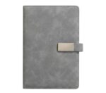 Customized PU Leather Metal Strip with Magnet Diary
