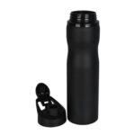 Customized Single Wall Black Bottle 750ml