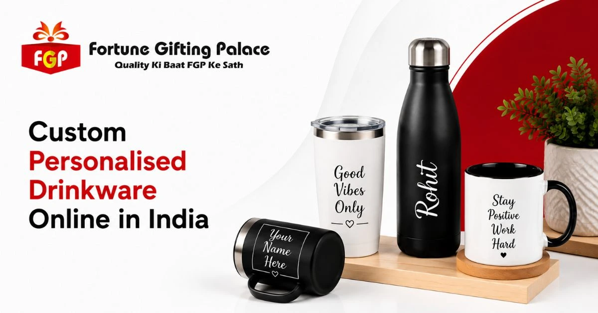 Custom Personalised Drinkware Online in India