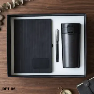 Customized Premium Diary Pen & Tumbler Gift Set