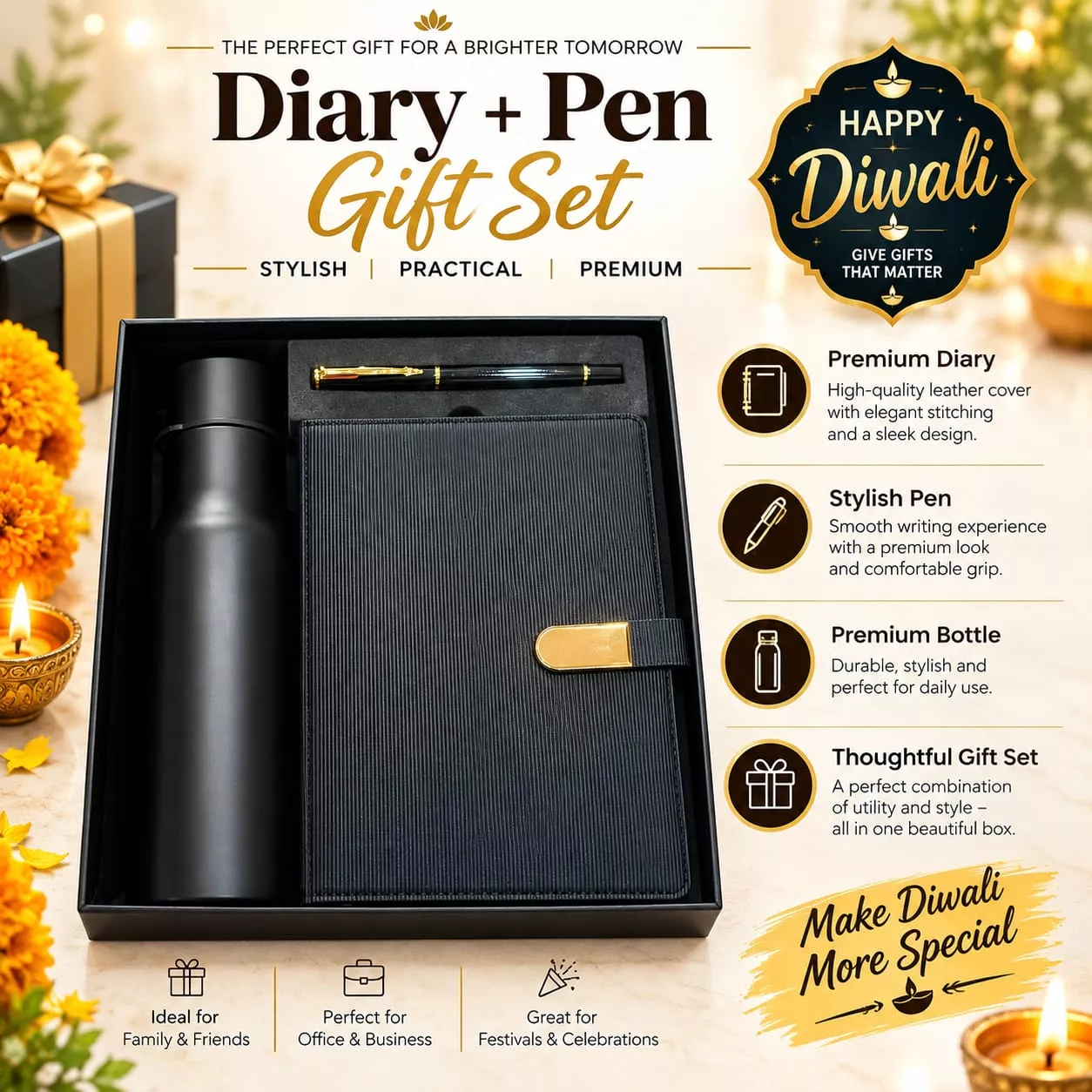Luxury Executive Diary & Pen Gift Set Luxury Executive Diary & Pen Gift Set