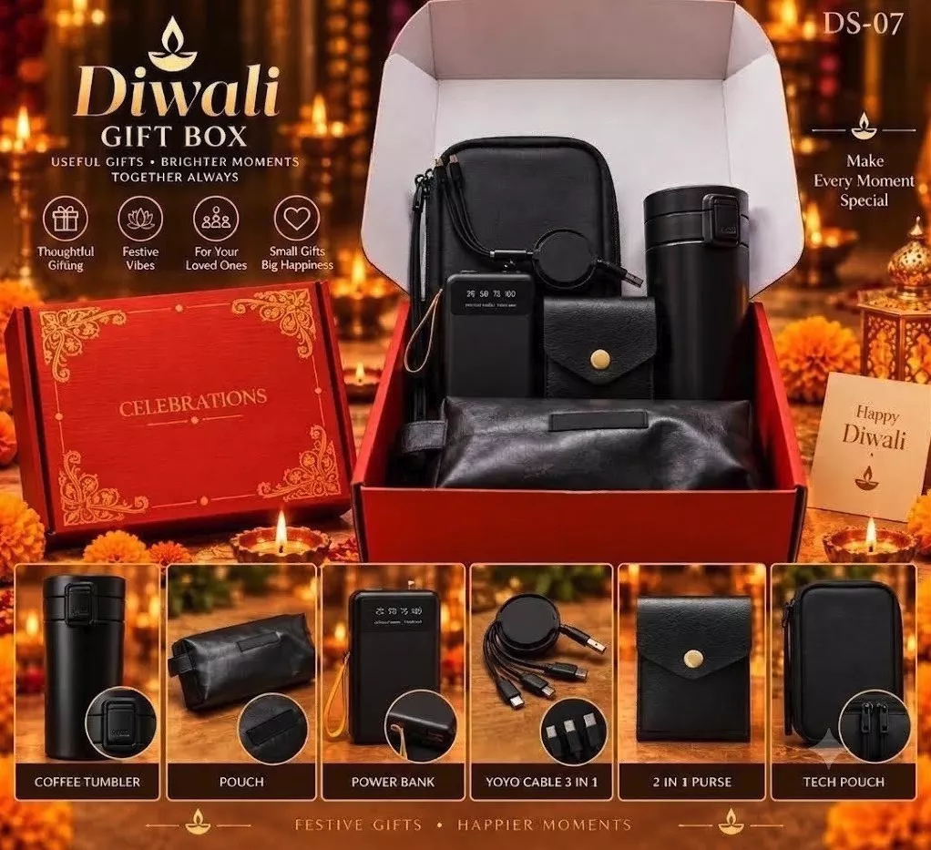Premium 6 in 1 Diwali Utility Gift Box Premium 6 in 1 Diwali Utility Gift Box