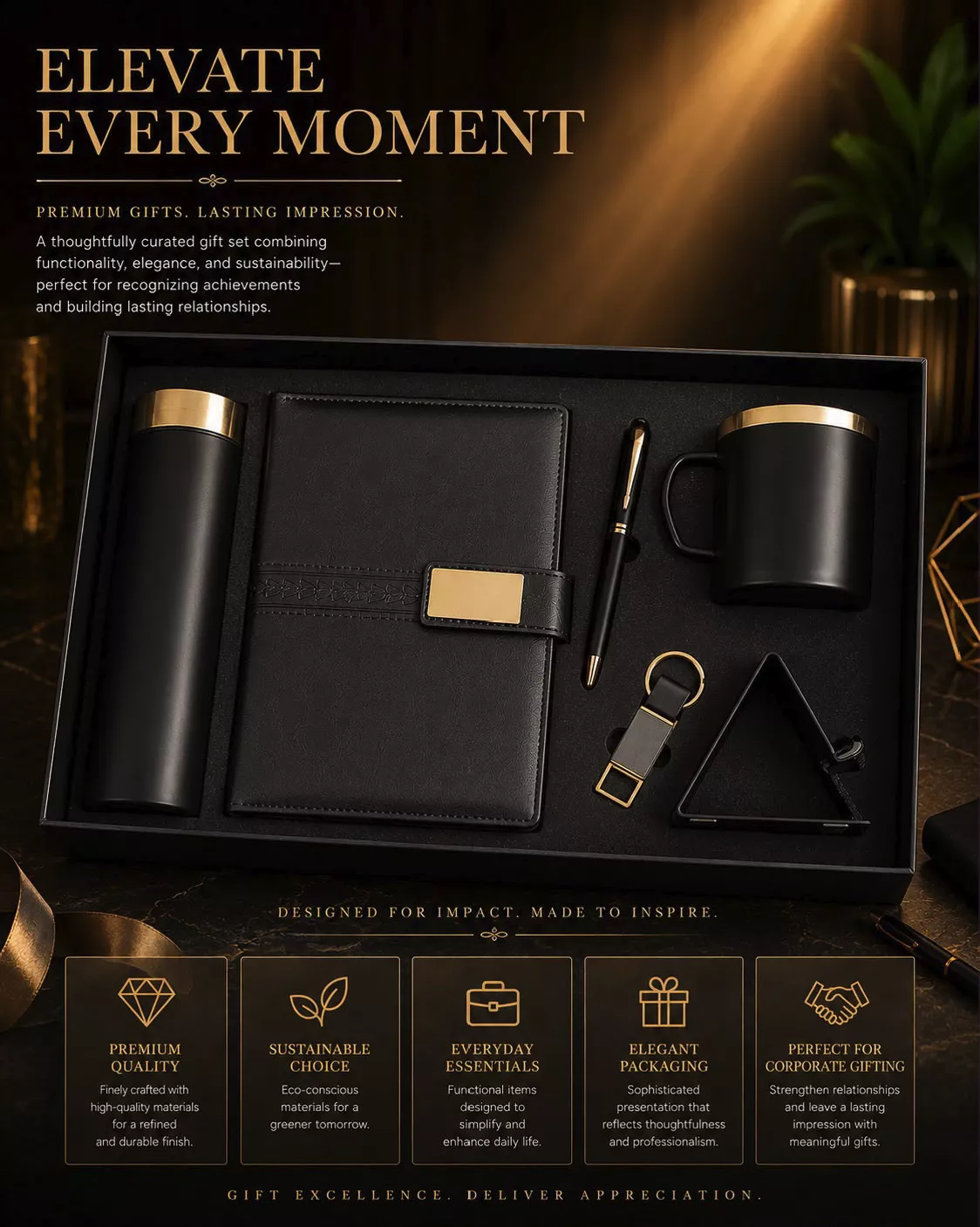 Premium 6 in 1 Executive Corporate Gift Set Premium 6 in 1 Executive Corporate Gift Set