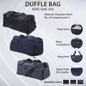 Premium Polyester Duffel Travel Bag DF01