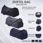 Premium Polyester Duffel Travel Bag DF02